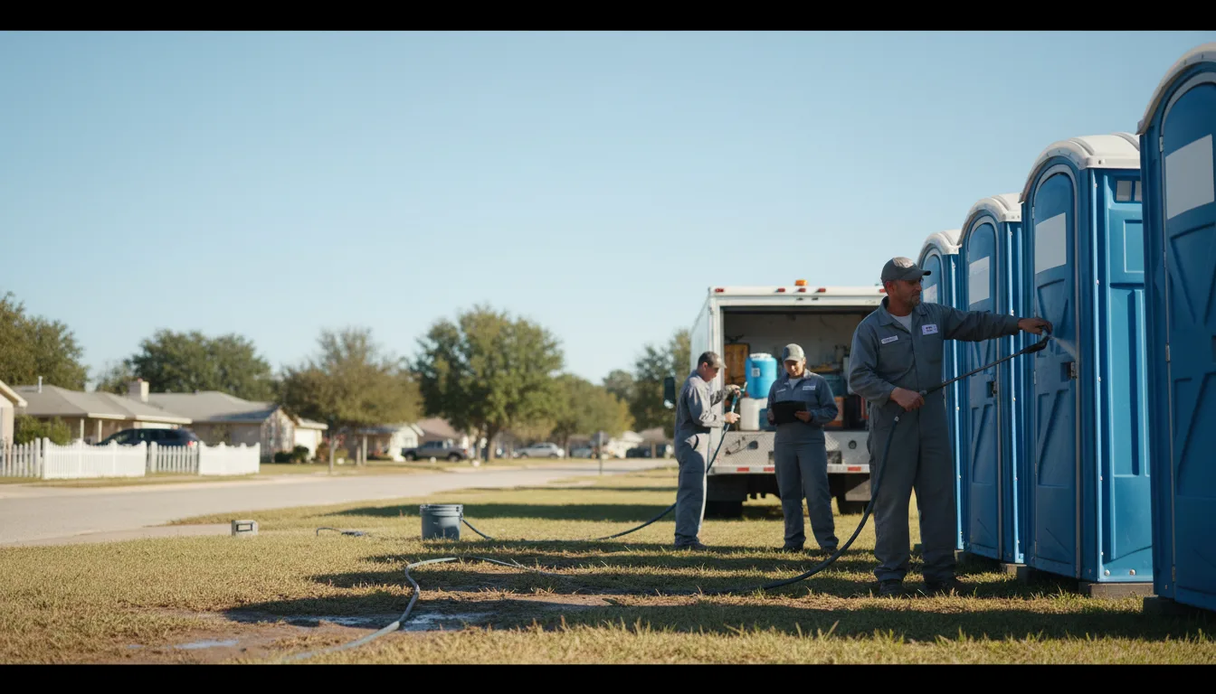 Long-Term Portable Toilet Rental in Pettibone, ND near me